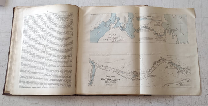 North-West Territory. Reports of progress; together with a preliminary and general report on the Assiniboine and Saskatchewan exploring expedition by Henry Youle Hind (Vintage Hardcover Book 1859)