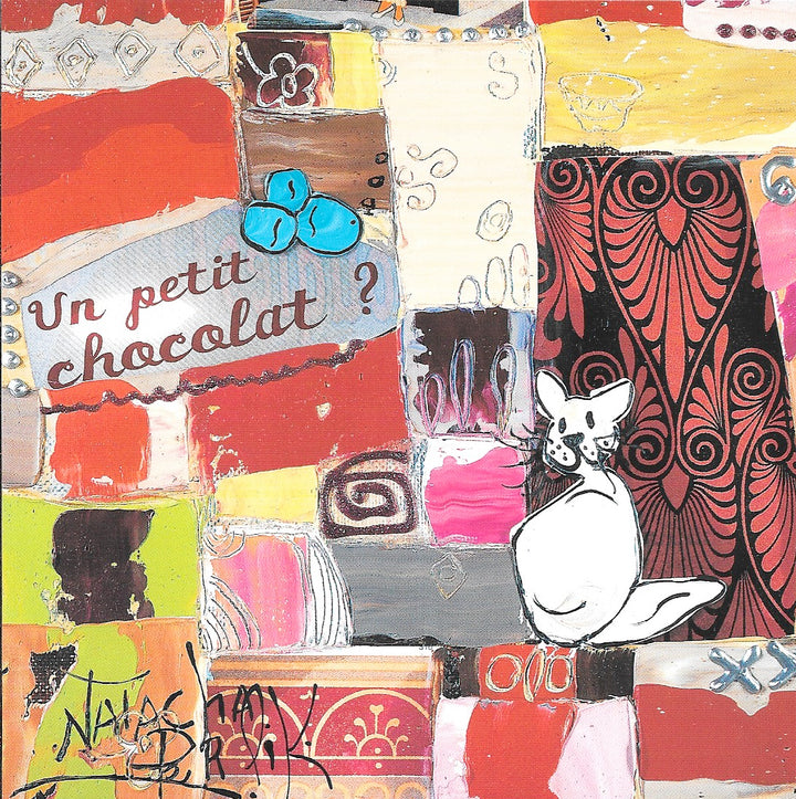 "Why Not ?" by Natacha Perlik - 6 X 6 Inches (10 Postcards)