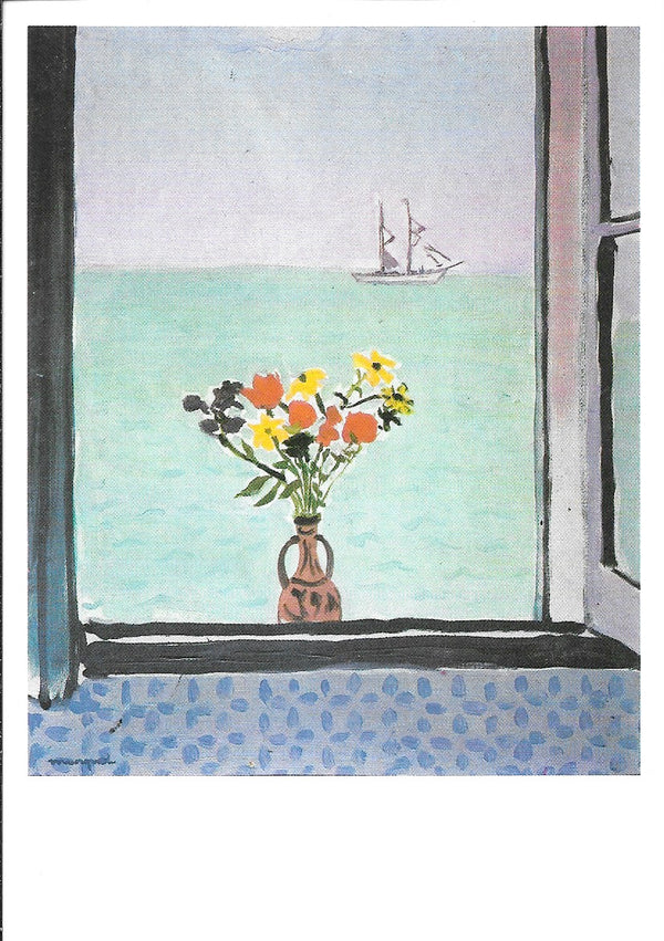 Window at Goulette, 1926 by Albert Marquet - 4 X 6 Inches (10 Postcards)