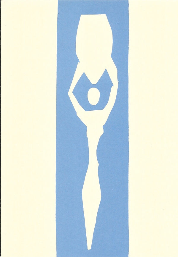Woman with Jug, 1952 by Henri Matisse - 4 X 6 Inches (10 Postcards)