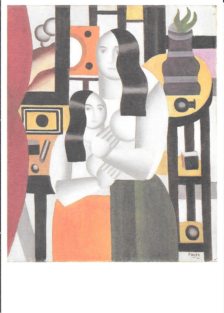 Women in an Interior by Fernand Léger - 4 X 6 Inches (10 Postcards)