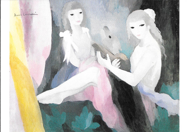 Women with a Dog by Marie Laurencin - 4 X 6 Inches (10 Postcards)