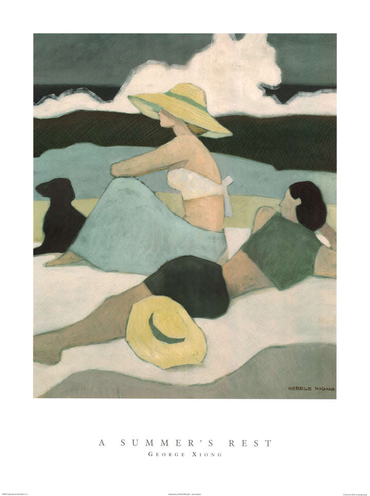Summer's Rest by George Xiong- 24 X 32 Inches (Art Print)