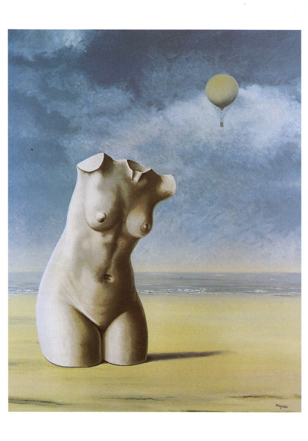 Quand l'heure sonnera by René Magritte - 4 X 6 Inches (10 Postcards)