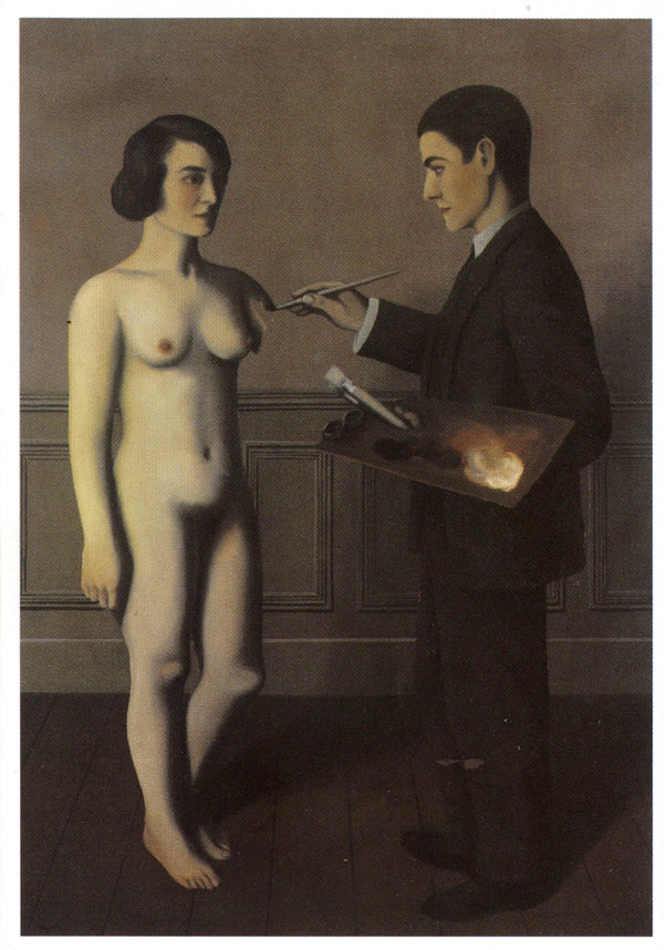 La tentative de l'impossible by René Magritte - 4 X 6 Inches (10 Postcards)