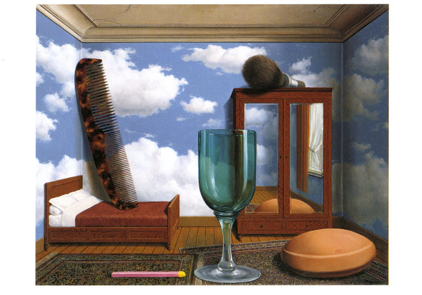 Les valeurs personnelles by René Magritte - 4 X 6 Inches (10 Postcards)