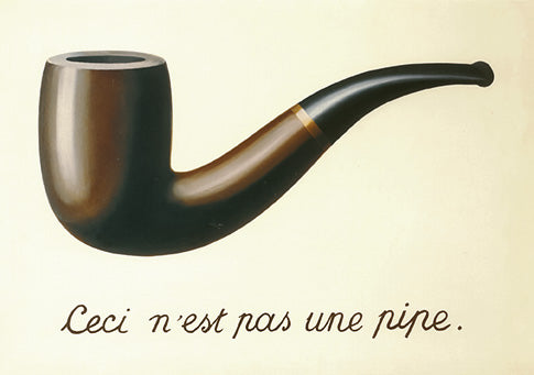 La Trahison des images, 1929 by René Magritte - 5 X 7 Inches (Note Card)