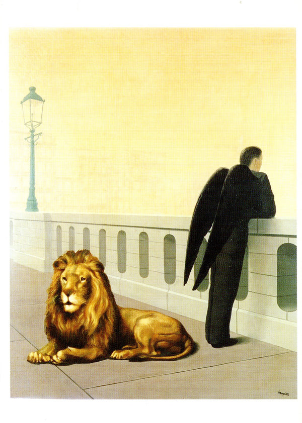 Le mal du pays, 1941 by René Magritte - 4 X 6 Inches (10 Postcards)