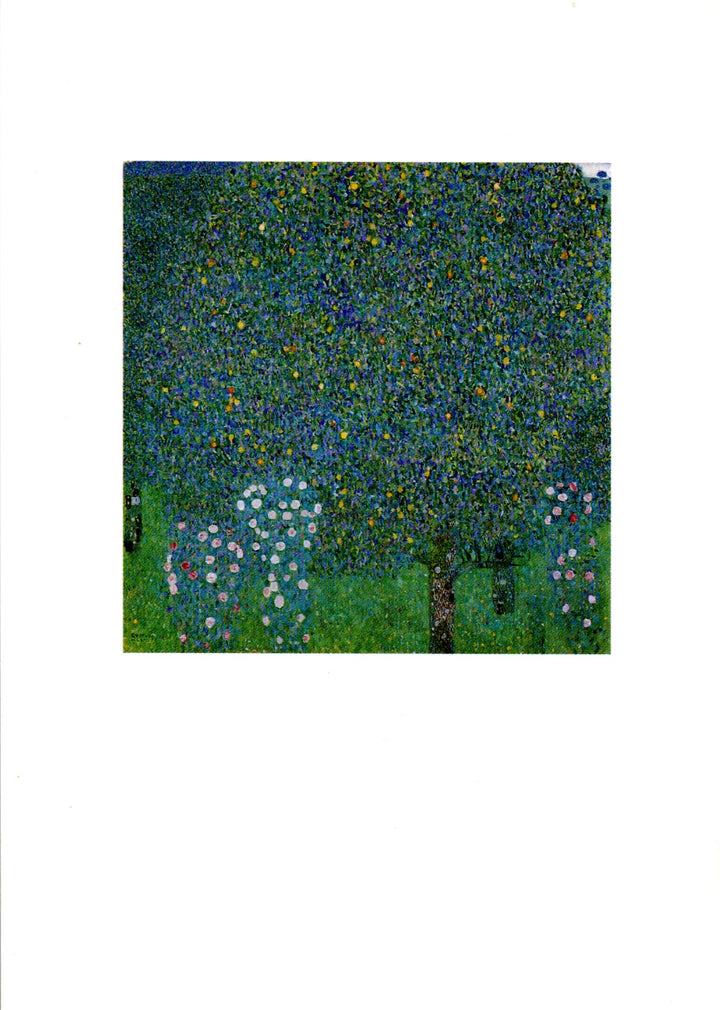 Rosiers sous les arbres, 1905 by Gustav Klimt - 4 X 6 Inches (10 Postcards)
