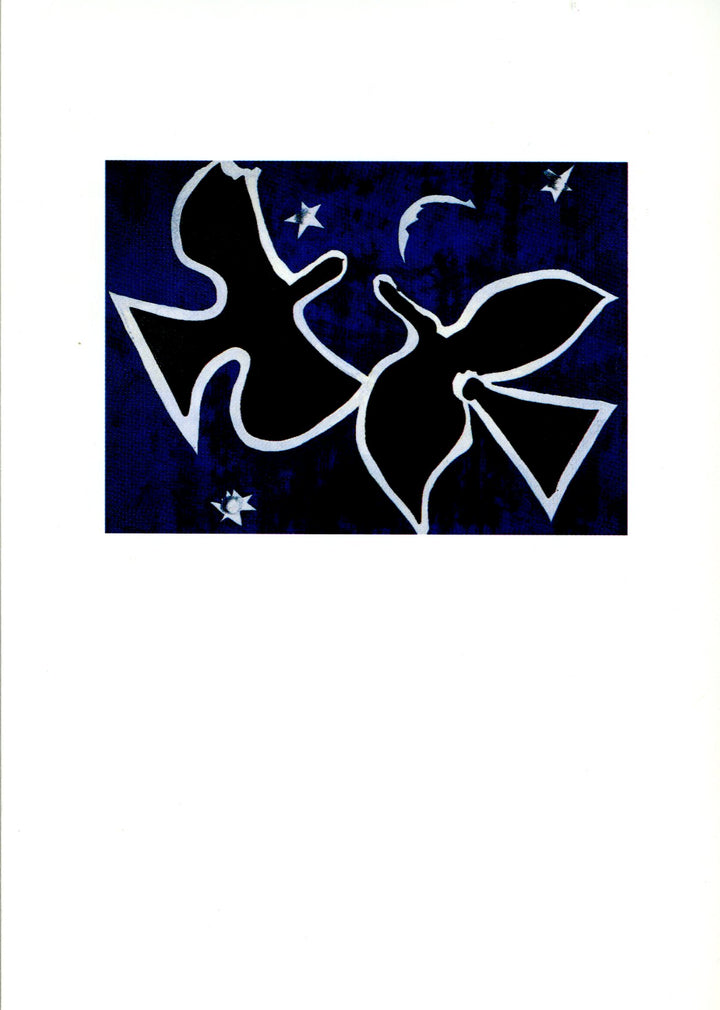 Les oiseaux, 1953 by Georges Braque - 4 X 6 Inches (10 Postcards)