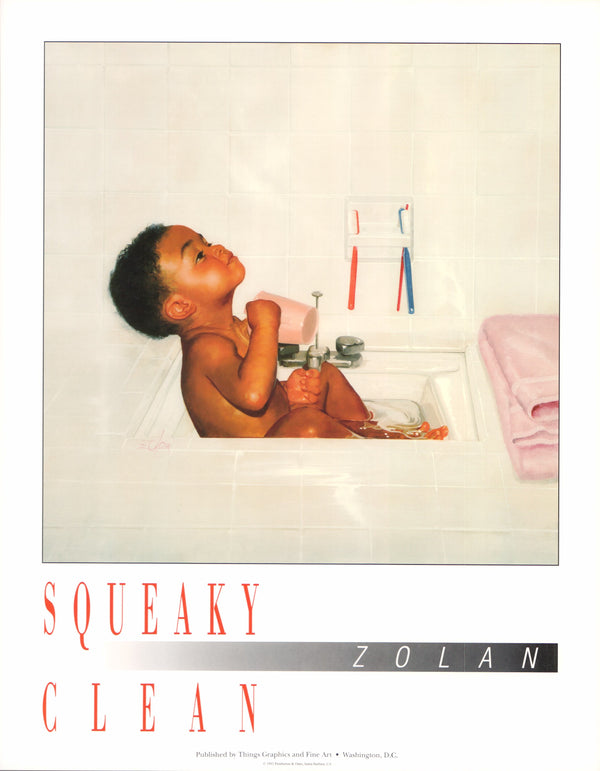 Squeaky Clean by Zolan - 16 X 20 Inches (Art Print)