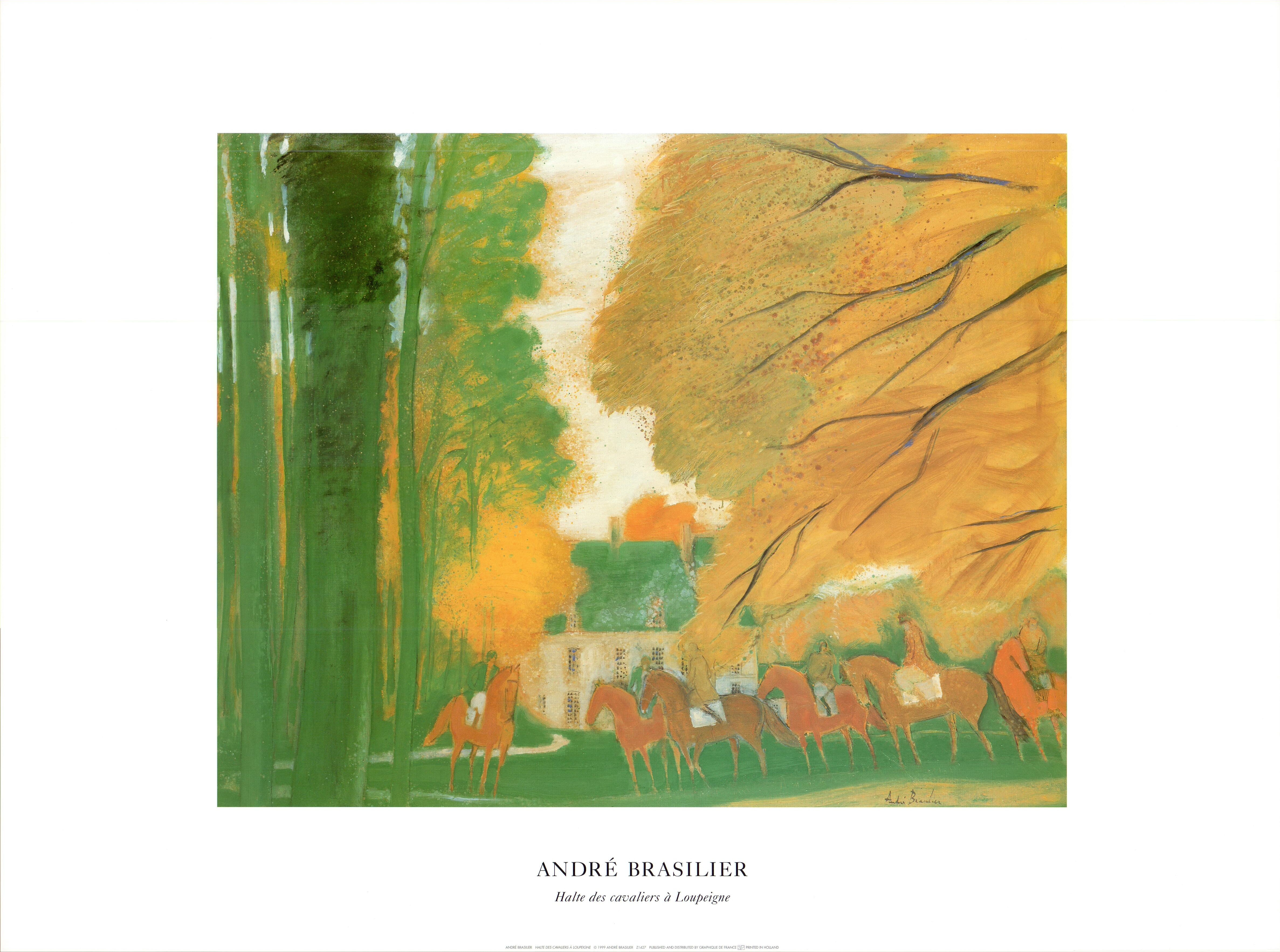 Loupeigne au Printemps par André Brasilier - 24 X 32 pouces (Art