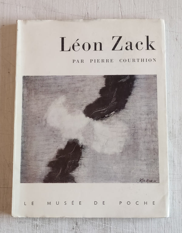 Léon Zack by Pierre Courthion (Vintage Softcover Book 1961)