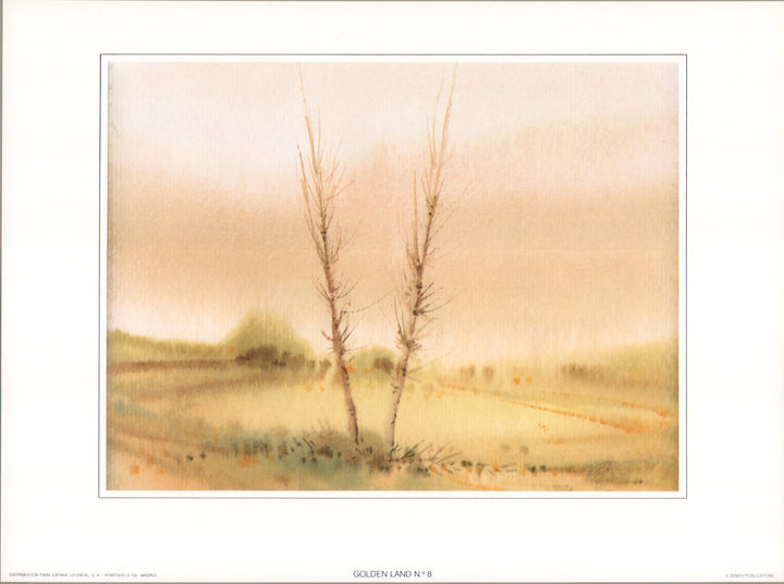 Golden Land N°8 - 10 x 13 Inches (Art Print)