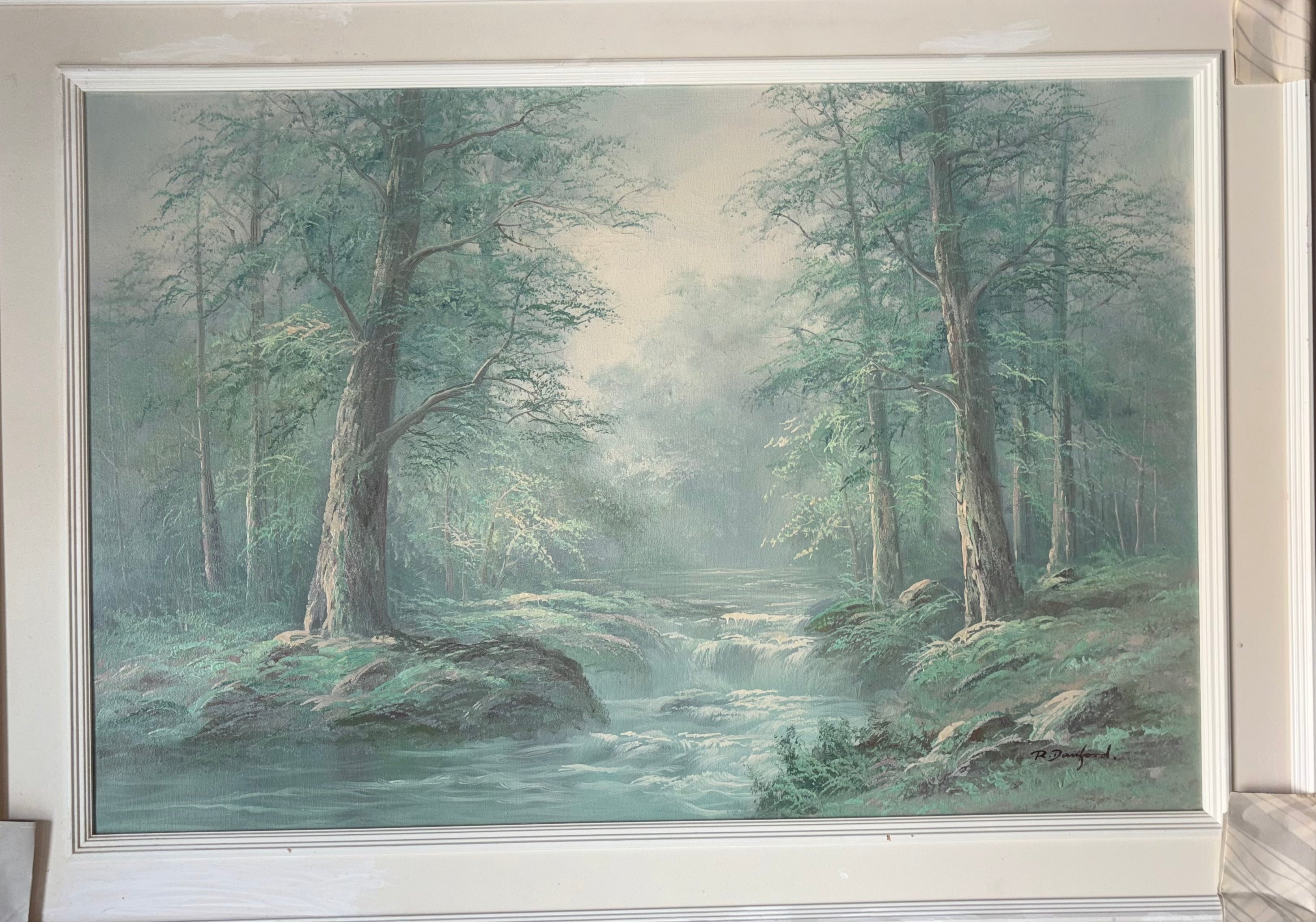 Untitled by R.Danford, 33 X 45 Inches - (Framed Oil on Canvas Ready to ...