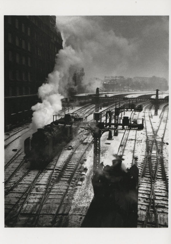 Gare du Nord by René-Jacques - 4 X 6 Inches (10 Postcards)