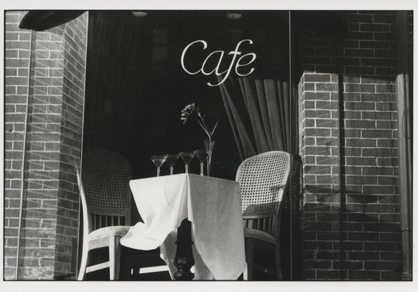 Café by Bruno Bourel - 4 X 6 Inches (10 Postcards)