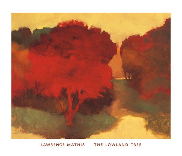 The Lowland Tree by Lawrence Mathis - 28 X 32 Inches (Art Print)