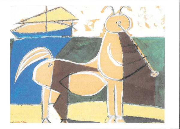 The Centaur and the Ship, 1946 by Pablo Picasso - 4 X 6 Inches (10 Postcards) 