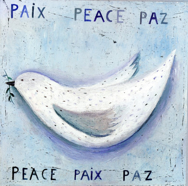 Dove of Peace by Aurélia Fronty - 7 X 7 Inches (Note Card)