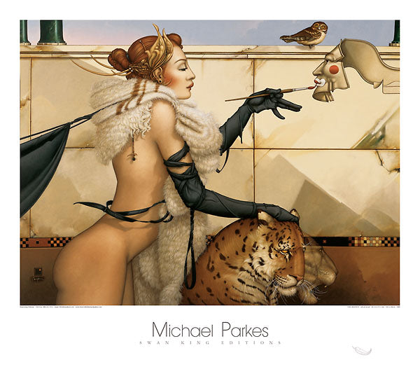 The Creation by Michael Parkes - 28 X 32 Inches (Art Print)