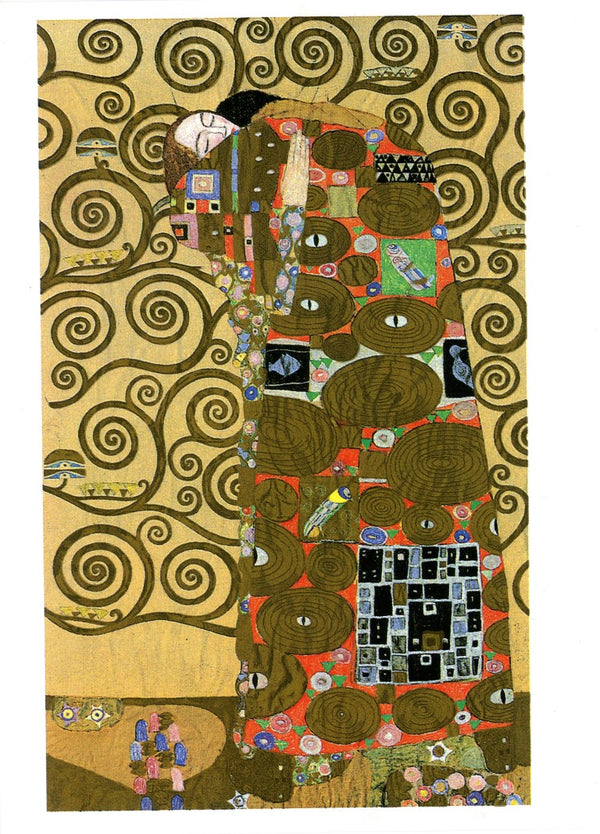 The Accomplishment, 1905 by Gustav Klimt - 5 X 7 Inches (Greeting Card)