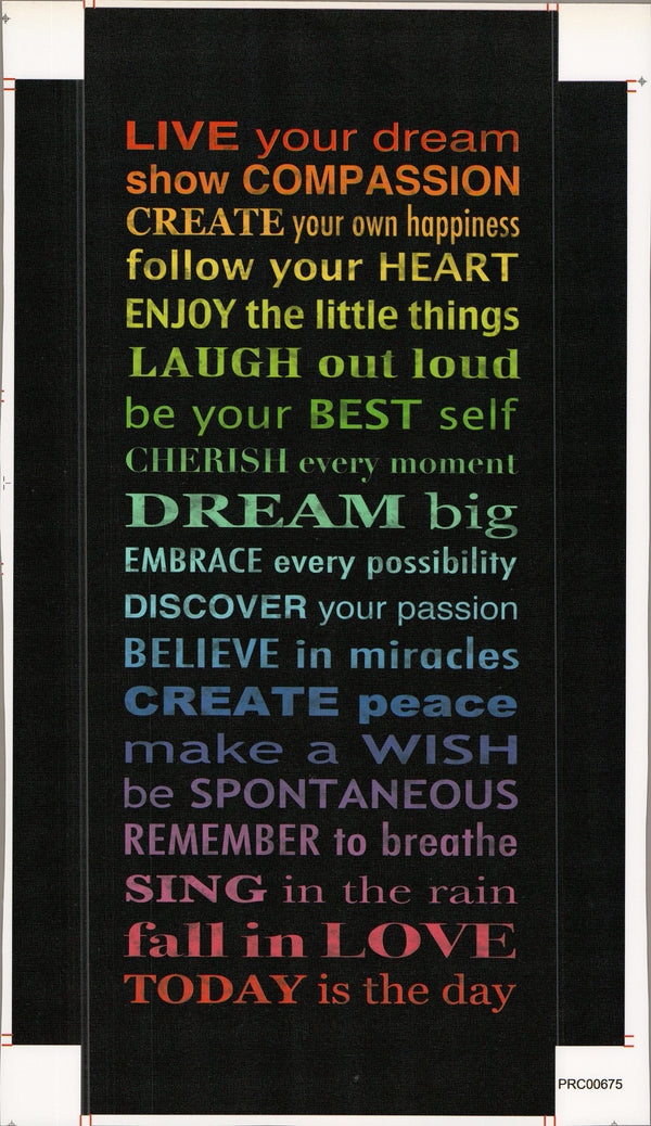 Dream Big - 12 X 24 Inches (Canvas Roll or Stretched ready to hang)