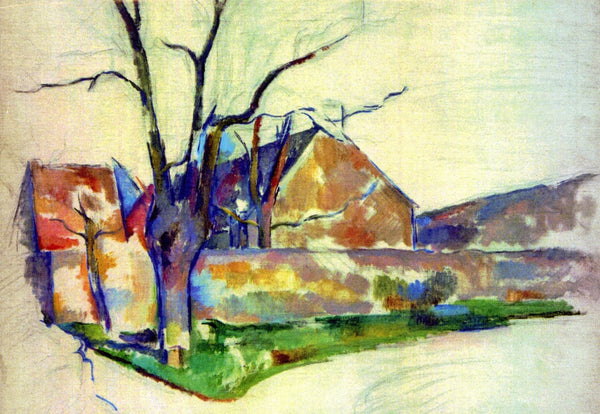 Winter Landscape, 1885 by Paul Cézanne - 5 X 7" (Greeting Card)