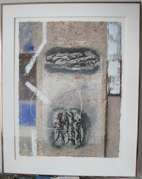 Untitled by James Coignard - 31 X 40 Inches (Framed Etching Numbered & Signed) 11/30