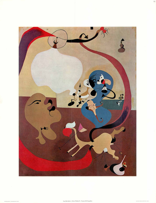Dutch Interior II by Joan Miro - 25 X 33 Inches (Poster)
