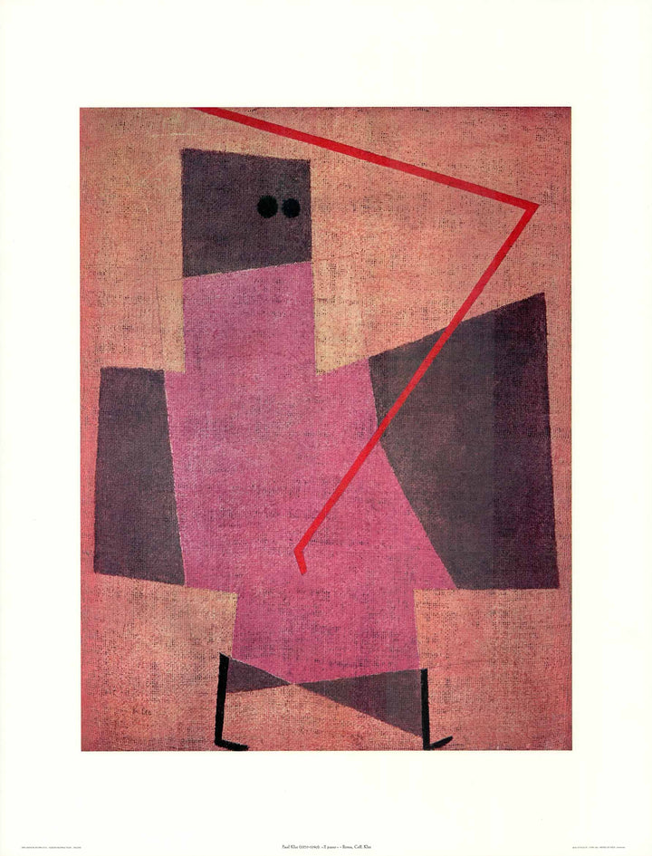 The Step by Paul Klee - 25 X 33 Inches (Art Print)