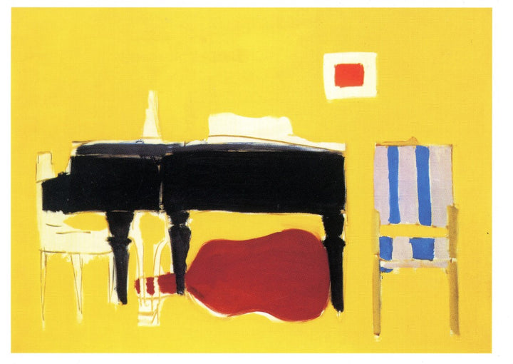 The Piano, 1955 by Nicolas De Staël - 5 X 7 Inches (Greeting Card)