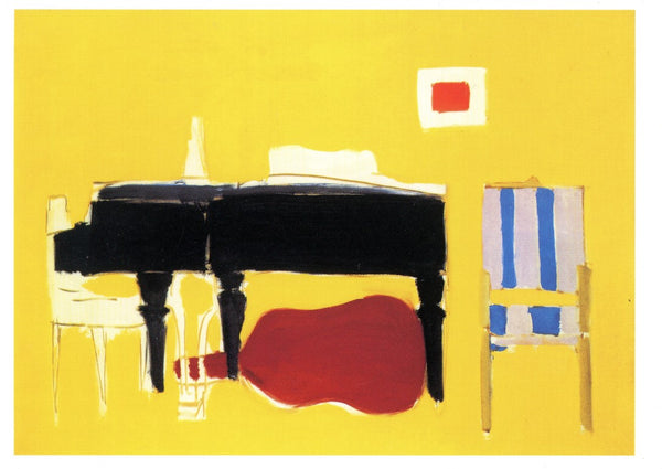 The Piano, 1955 by Nicolas De Staël - 5 X 7 Inches (Greeting Card)