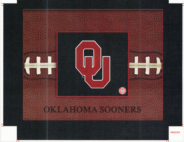 Oklahoma - Sooners - 15 X 19 Inches (Canvas Roll or Stretched ready to hang)