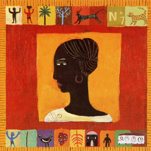 Woman in a Tunic by Aurélia Fronty - 6 X 6 Inches (Greeting Card)