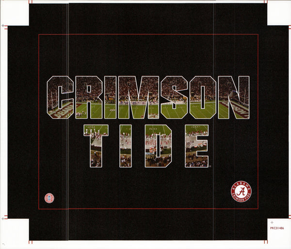 Crimson - Tide - 15 X 19 Inches (Canvas Roll or Stretched ready to hang)