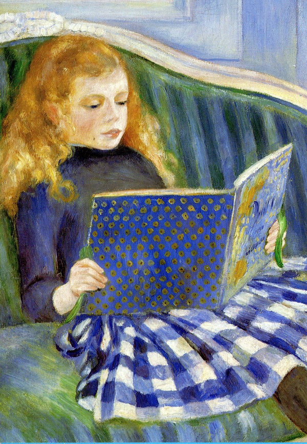 The Children's Afternoon in Wargemont (detail), 1884 by Renoir - 5 X 7 Inches (Greeting Card)