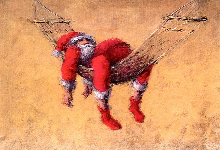 Lazy Xmas by Peter Wever - 5 X 7" (Greeting Card)