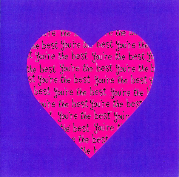 You're the Best by Toby Mott - 6 X 6 Inches (Greeting Card)