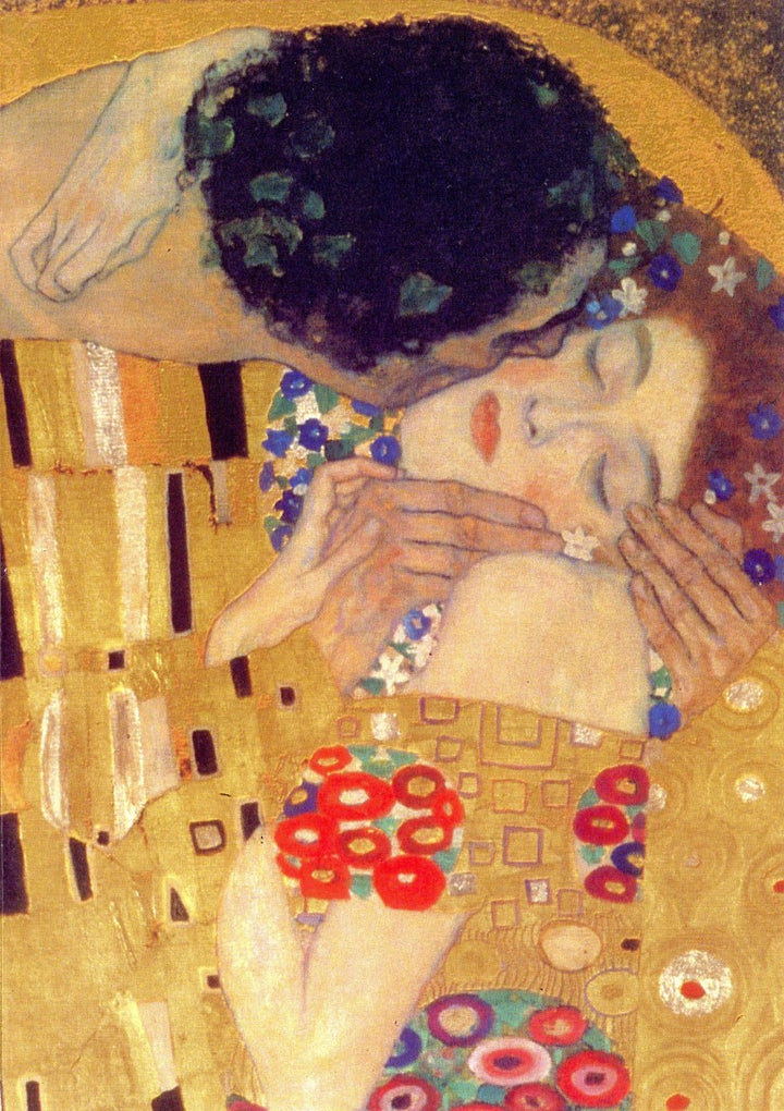 The Kiss, 1907 by Gustav Klimt - 5 X 7 Inches (Greeting Card)