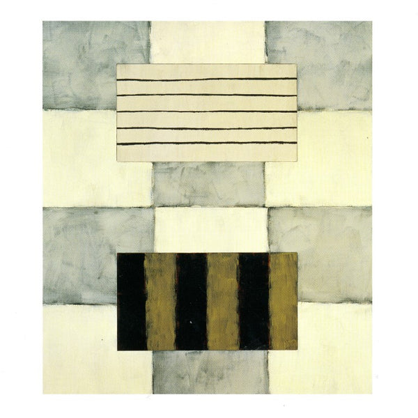Lucia, 1996 by Sean Scully - 6 X 6 Inches (Note Cards)