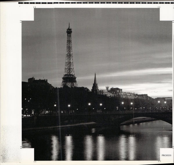 Paris by Night - 20 X 20 Inches (Canvas Roll or Stretched ready to hang)