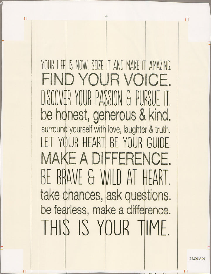 Find Your Voice - 16 X 20 Inches (Canvas Roll or Stretched ready to hang)