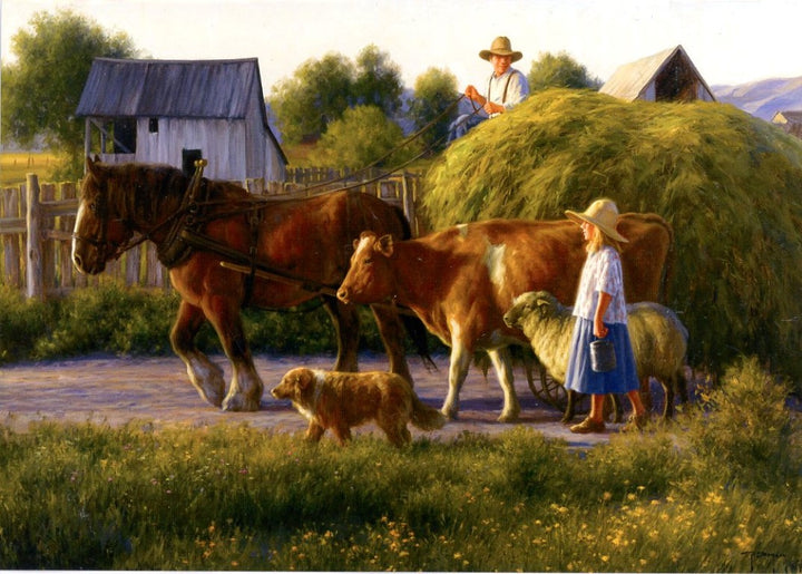 The Passing Parade by Robert Duncan - 5 X 7" (Greeting Card)