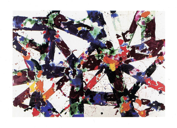 Abstract by Sam Francis - 5 X 7 Inches (Greeting Card)