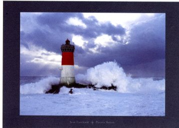 Pierres Noires, Mer d'Iroise, 25 janvier 2001 by Jean Guichard - 10 X 12 Inches (Art Print)