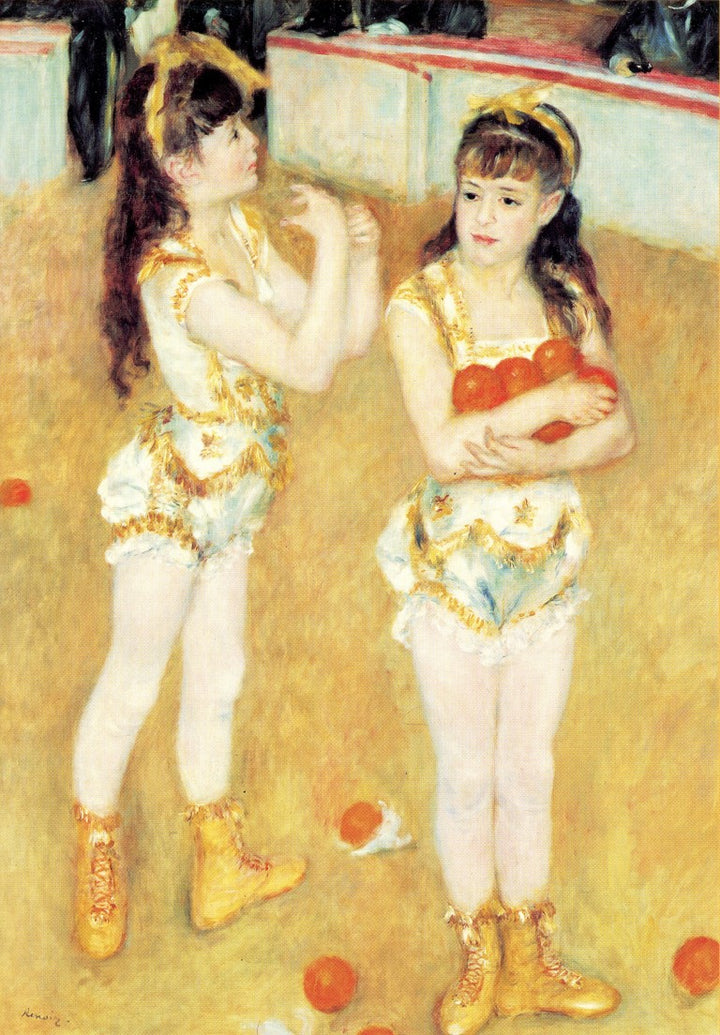 Jugglers at the Circus Fernando, 1878-1879 by Pierre-Auguste Renoir - 5 X 7 Inches (Greeting Card)