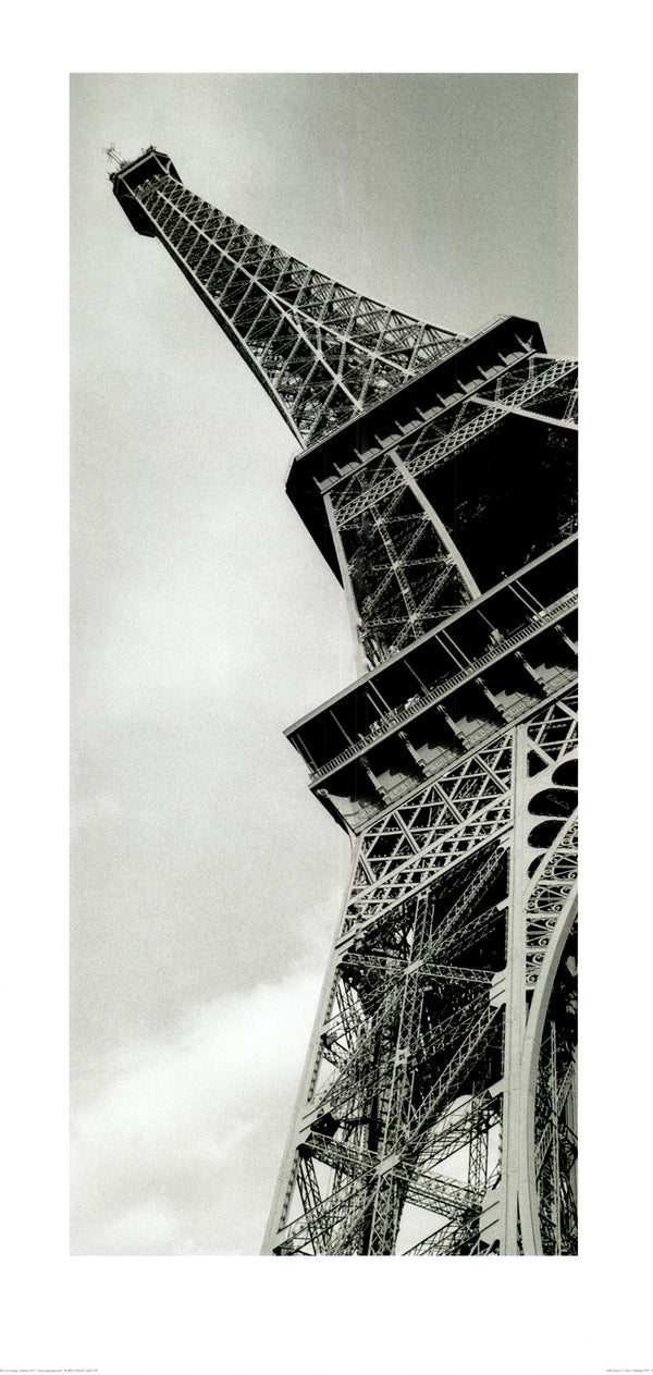 Eiffel Tower by Amy Gibbings - 20 X 40 Inches (Art Print)