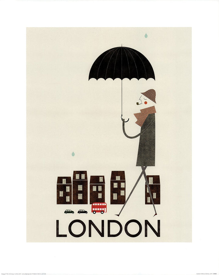 London by Blanca Gomez - 16 X 20 Inches (Art Print)