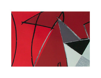 Rosso-Marrone, 2000 by Walter Fusi - 28 X 36 Inches